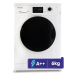 ماشین لباسشویی 6 کیلوگرم اتوماتیک آبسال مدل  WNU6510-W