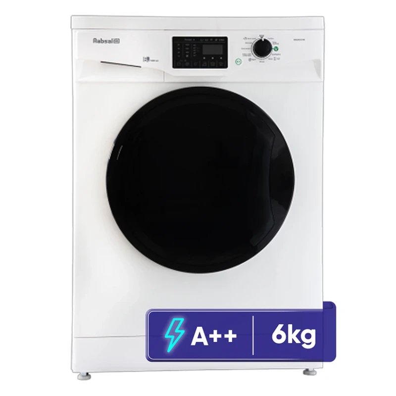ماشین لباسشویی 6 کیلوگرم اتوماتیک آبسال مدل WNU6510-W