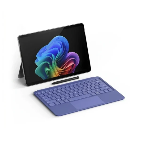 تبلت 12 اینچی مایکروسافت مدل Surface Pro-Snapdragon X Plus ظرفیت 512 گیگابایت و رم 16 گیگابایت به همراه کیبورد سرفیس پرو و قلم Slim pen 2