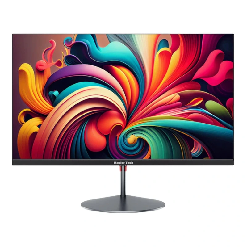 مانیتور 24 اینچ مسترتک مدل VL249HS ، رزولوشن FullHD، پنل IPS، نرخ بروزرسانی 75 هرتز، با نسبت تصویر 16:9، دارای اسپیکر داخلی، دارای پورت HDMI و DisplayPort و USB