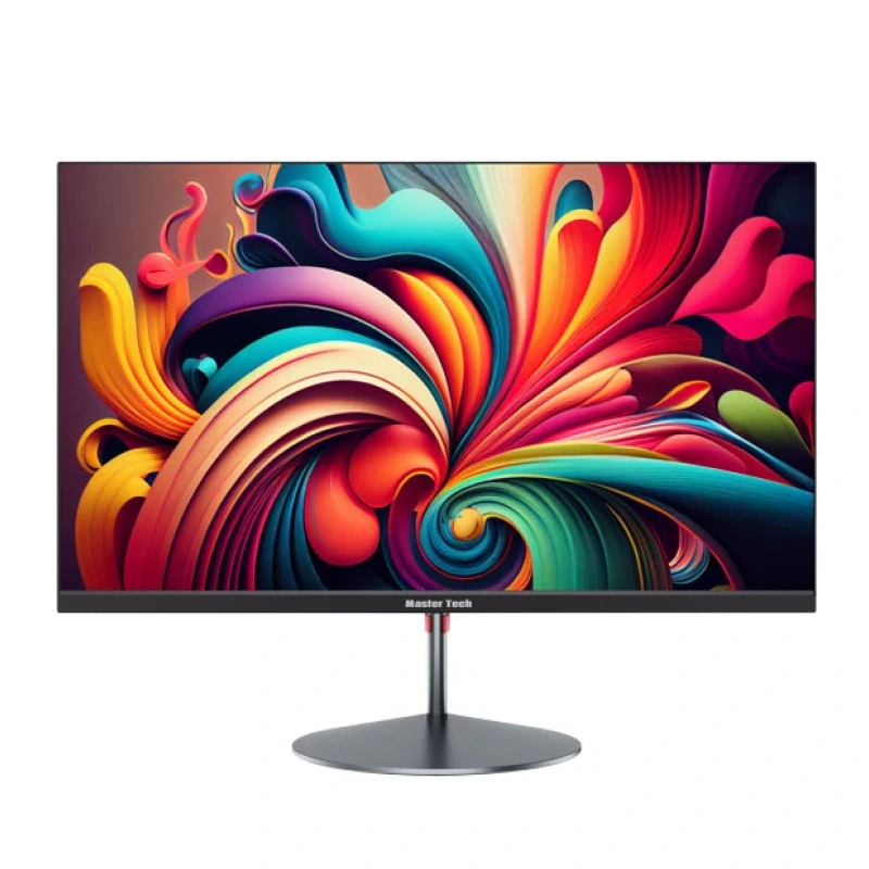 مانیتور 24 اینچ مسترتک مدل VL249HS ، رزولوشن FullHD، پنل IPS، نرخ بروزرسانی 75 هرتز، با نسبت تصویر 16:9، دارای اسپیکر داخلی، دارای پورت HDMI و DisplayPort و USB