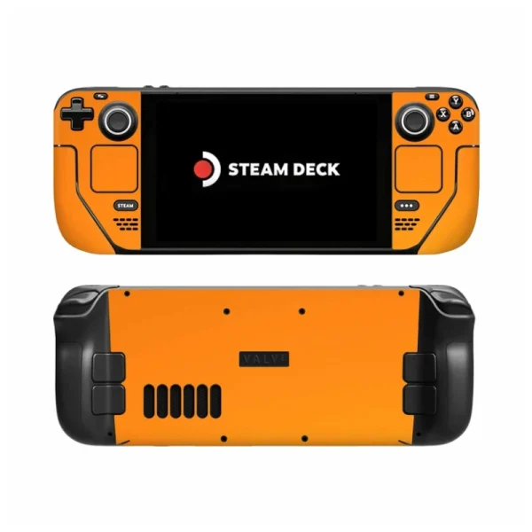 برچسب کنسول بازی ماهوت مناسب برای استیم دک مدل Matte Orange
